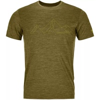 Ortovox 150 Cool Mountain Face T-Shirt Herren green moss blend L