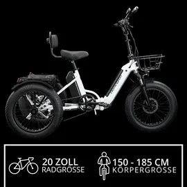 remington-fahrrad R100 20 Zoll RH 38 cm weiß