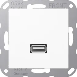 Jung Multimedia-Anschluss aws MA A 1122 WW MAA1122WW