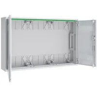 ABN Feldverteiler AP T:160mm Leer 3x3-Reihig mit Lüftungstüre
