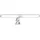 Briloner LED Spiegelleuchte 4000 K Chrom 55 cm