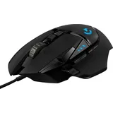 Logitech G502 HERO Gaming Maus (Schwarz mit RGB)