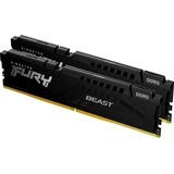 Kingston FURY Beast 32GB 6000MT/s DDR5 CL36 DIMM RAM, Schwarz