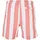 URBAN CLASSICS Pattern Badeshorts Pale Pink Bar Stripe L