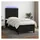 vidaXL Boxspringbett 100 x 200 cm Schwarz