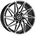 Keskin 0 x 18 5 x 112 ET45 MB72 6 Schwarz Matt/Poliert