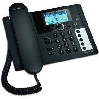 Deutsche Telekom T-Home Telefon Concept PA624i ISDN-Telefon schwarz
