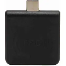 Dpofirs Smart Card Reader für Europameisterschaft 4100, 125 kHz RFID ID Handy Kartenleser mit Typ C, Kompatibel mit für für für für (Weiß)