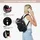 LOVEVOOK Mini Rucksack Schwarz