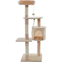 Estexo Katzenkratzbaum 112 cm beige