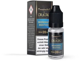 Dampfwolke 7 – Berrenmix Menthol NicSalt Liquid by Dr. Kero 10ml / 10mg