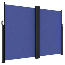vidaXL Seitenmarkise Ausziehbar Blau 180 x 600 cm