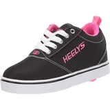 Heelys Girl's Pro 20 (Little Kid/Big Kid/Adult) Black/White/Pink 3 Little Kid