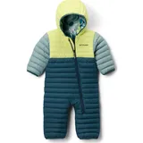 Columbia Powder Lite Ii Reversible Bunting everblue, neon light, crushed blue (429) 3/6