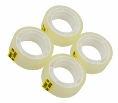 Klebefilm UHU transparent, 10mx15mm, 4er Set