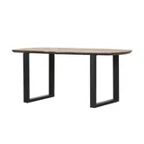 Höffner Esstisch ¦ holzfarben ¦ Maße (cm): B: 90 H: 76