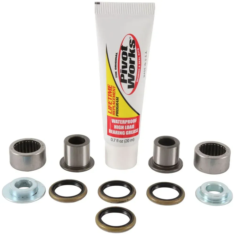 Pivot Works Suzuki Rm 125-250 01 Reparaturset Für Hinteren Stoßdämpfer - Silver - One Size