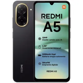 Xiaomi Redmi A5 4 GB RAM 128 GB Midnight Black