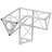 Alutruss DECOTRUSS SAL 34 3-Punkt Traverse 3-Weg-Ecke 90°