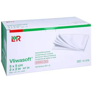 + Prisoma GmbH VLIWASOFT Vlieskompressen 5x5 cm steril 6l.
