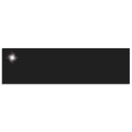 Artland Küchenrückwand »Uni schwarz glänzend«, (1 tlg.), Alu Spritzschutz mit Klebeband, einfache Montage, schwarz B/H: 180 cm x 50 cm