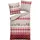 Traumschlaf Feinbiber Tiere Rot/Beige 155 x 220 cm + 80 x 80 cm