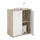 CARO-Möbel Sideboard 60 x 70 x 30 cm Weiß