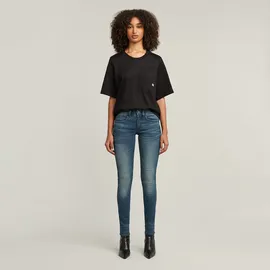 G-Star Lynn Mid Waist Skinny Jeans Medium Aged 24 32