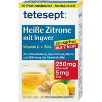 Merz Consumer Care GmbH Tetesept Heiße Zitrone mit Ingwer zuckerfr.Pulver