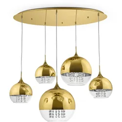 Maytoni Fermi Pendelleuchte Gold