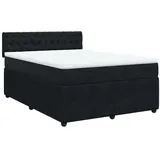 vidaXL Boxspringbett 200 x 200 cm Blau