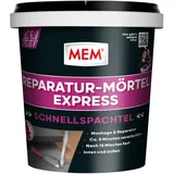 mem Reparatur-Mörtel Express schnell erhärtend 1 kg grau
