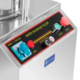 Royal Catering Wurstfüller hydraulisch Wurstpresse Wurstfüllmaschine Wurstspritze 750 W 18 l, - - Royal Catering RC-SFV20L