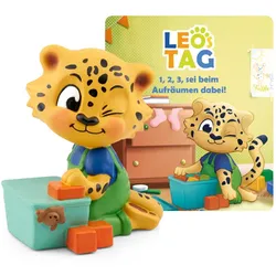 tonies - Hörfigur für die Toniebox: Leos Tag: 1, 2, 3, sei beim Aufräumen dabei!