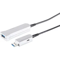 S-IMPULS Optische USB-A Verlängerung 3.0 5Gbps 15m