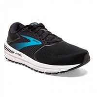 Brooks Ariel '20 Laufschuh - Medium-Breite - Black/Ebony/Blue 39