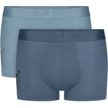 SLOGGI SLG Base Soft Boxershorts Blau XL 2er Pack
