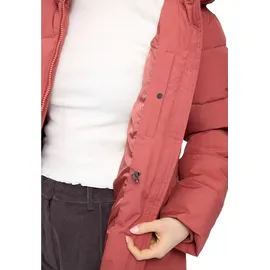 Mazine Basic Mid Length Puffer Jacket - Steppjacke, Größe:XS, Farbe:marsala