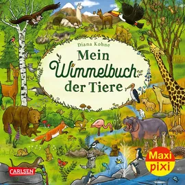 Carlsen Verlag Maxi Pixi 417: Mein Wimmelbuch der Tiere