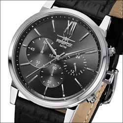 FIREFOX - CHRONOGRAPH - schwarz / 42 MM