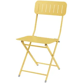 [en.casa] Campingstuhl 2er Set Gelb