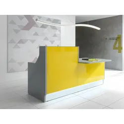 Theke Empfang Glastheke Minna