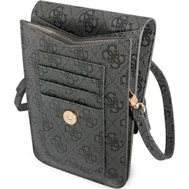 GUESS Universaltasche / Schuber 100 x 160 mm, Guess 4G Big Metal Logo, Grau