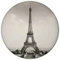 Speecheese Paris Eiffelturm Retro Magnet rund Urlaubserinnerung 1900 Runder