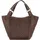 GREENLAND Nature Femi & Nine Schultertasche Leder 38 cm braun