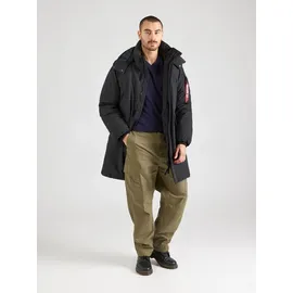 Alpha Industries Puffer Parka schwarz M