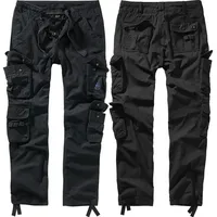 Brandit Textil Brandit Pure Slim Fit Trouser Cargohose schwarz, Größe 3XL