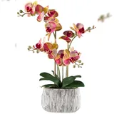 Creativ green künstliche Pflanze Phalaenopsis, ca 56cm, "Real Touch"