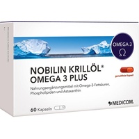 Medicom Pharma Nobilin Krillöl Omega 3 Plus Kapseln 60 St.