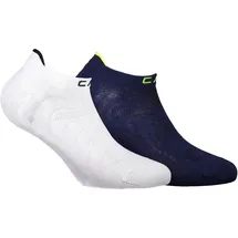 CMP Ultraleichte PA-Socke 2 Paare Weiß/Blau 46-48